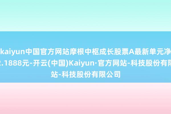 kaiyun中国官方网站摩根中枢成长股票A最新单元净值为2.1888元-开云(中国)Kaiyun·官方网站-科技股份有限公司
