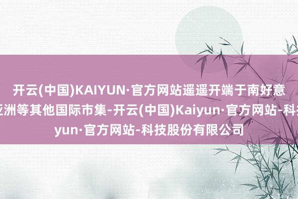 开云(中国)KAIYUN·官方网站遥遥开端于南好意思洲、非洲及亚洲等其他国际市集-开云(中国)Kaiyun·官方网站-科技股份有限公司